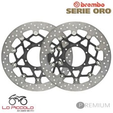 FRONT BRAKE DISCS BREMBO SR GOLD FLOATING HONDA 954 CBR RR FIREBLADE 2002