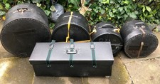Vintage Drum Case Job Lot - Le