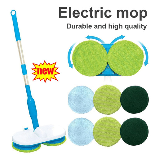Cordless electric floating mop - floating,