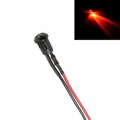 Flashing red small 3mm - 3mm, led
