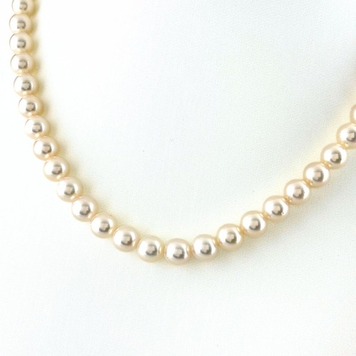 Mikimoto pearl necklace silver - necklace,
