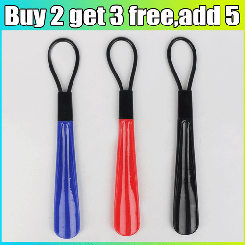 Handled shoe horn plastic - horn,