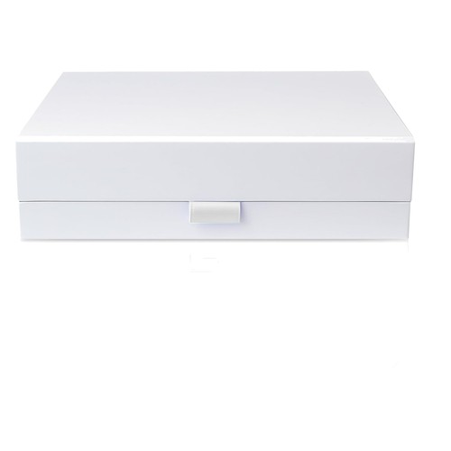 Luxury white magnetic gift - luxury,