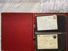Covers and postcard album - album, of