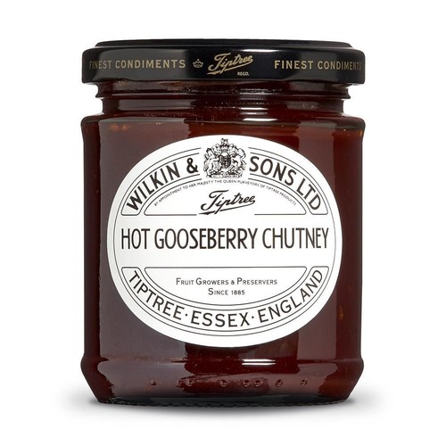 Tiptree hot gooseberry chutney - hot,