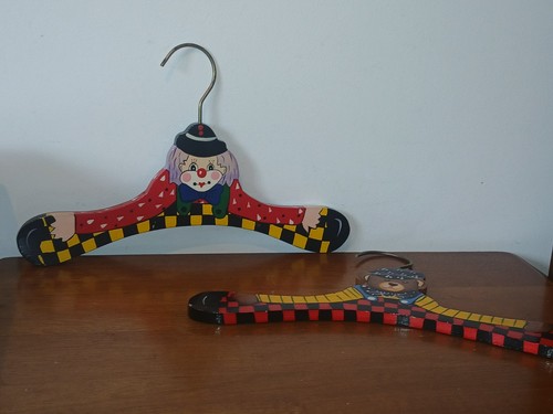 Pair vintage painted - of,