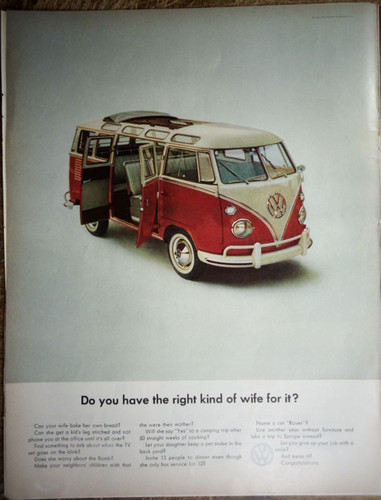 Vintage 1963 volkswagen type - vintage,