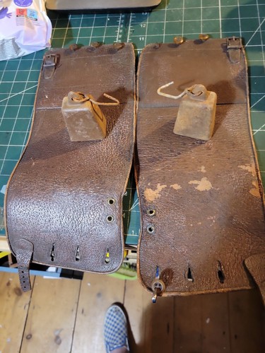 Leather cuffs possible ww2 - leather,