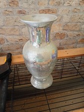 Silver Mosaic Vase