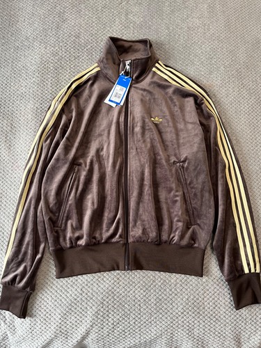 Adidas velour track top - adidas,