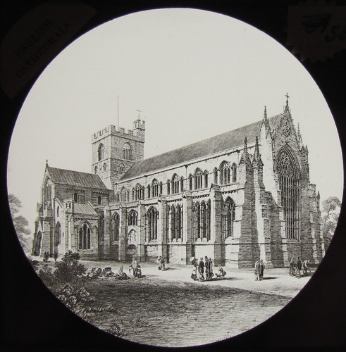 Glass magic lantern - magic, slide