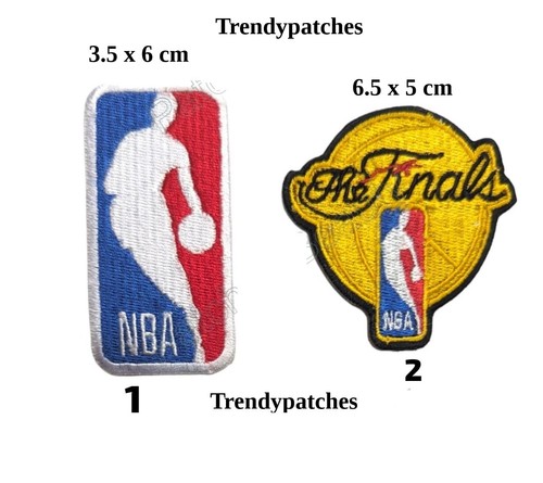 Nba logo embroidered iron - logo,