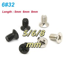 5/6/8mm 6#32 Phillips Screw