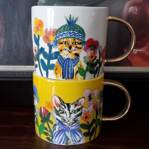 Cat mug set - francesca, kaye