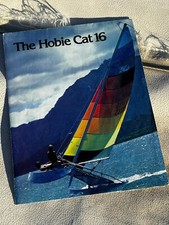 Vintage Hobie Cat 16 Tequila Sunrise brochure/poster. copy-write 1979