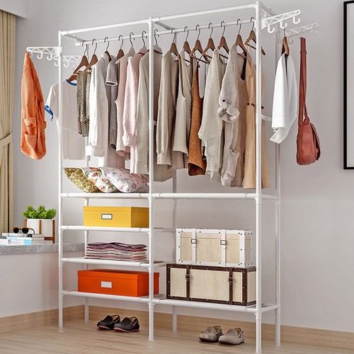 Heavy duty metal clothes rail - heavy,