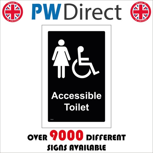 Sign female disabled - female,