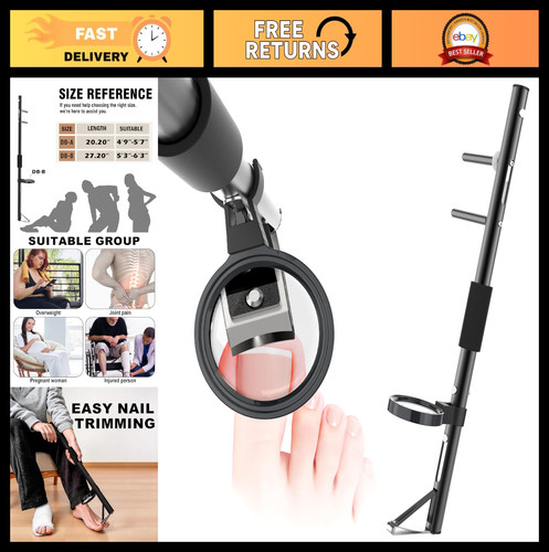 Long handle toenail clippers - toenail,