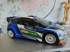 NIKKO RC FORD FIESTA  CASTROL  RALLY  WRC FLAT TIRES REALITIC ALL AROUND