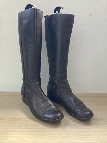 Carvela brown leather riding - brown,