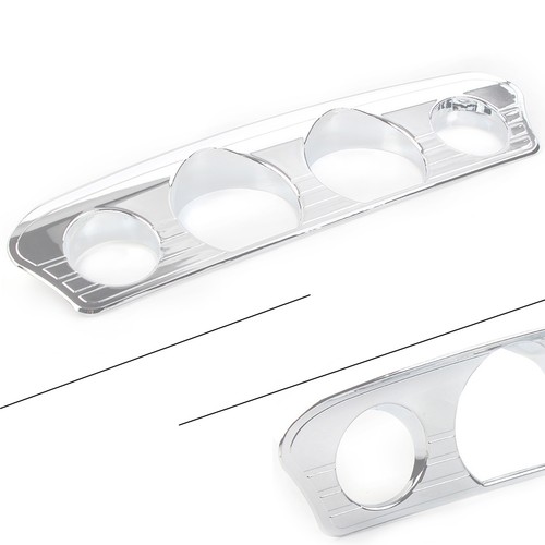Gauge trim cover chrome - gauge,