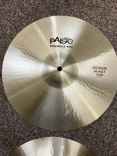 Paiste formula 602 pair - “formula, 602”