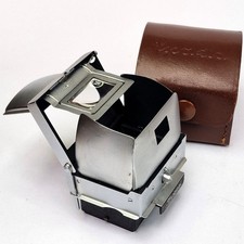 Ihagee Waist Level Viewfinder Version 1 With Shutter Lock Arm, Leather Case VGC