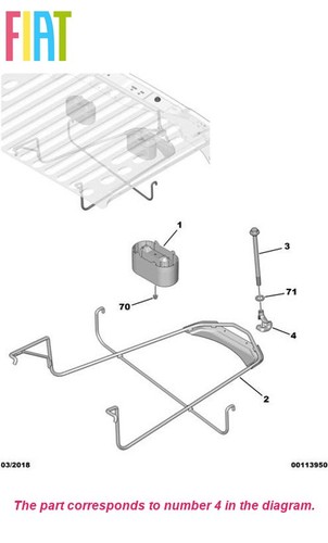 Genuine fiat spare - fiat, mount
