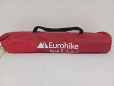 Eurohike Toco 2 Dome Tent  Camping Equipment - In Bag - Used - Good D26 W80