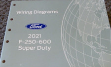 2021 Ford F-Super Duty Pickup Truck Electrical Wiring Diagrams Manual  