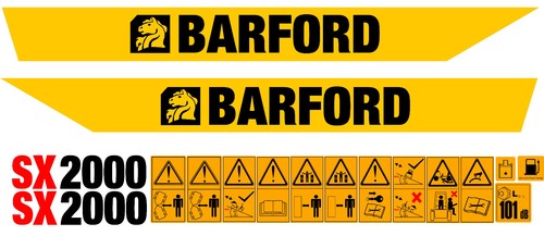 Barford 2000 dumper decal - barford,