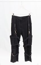Ragged Priest Utility Cargo Trousers Mall Goth Alternative Grunge Black Size M