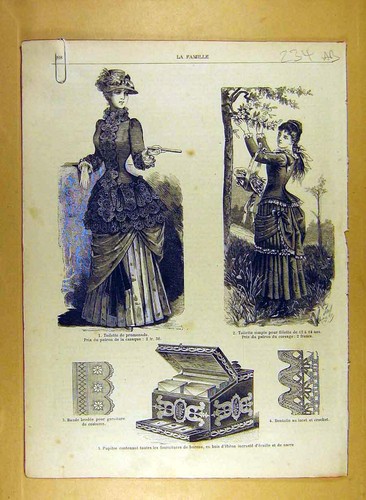 Original old antique print - original,
