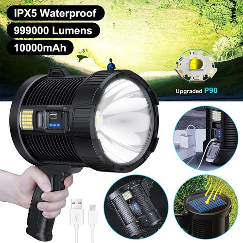 999000lm led searchlight - led,