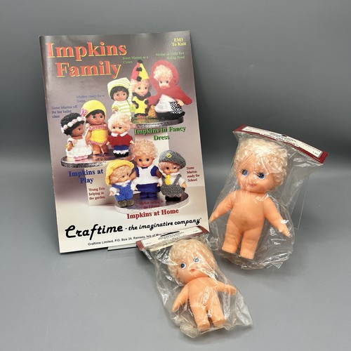 Vintage fibre craft impkins - vintage,