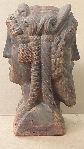 Divine father janus sculpture - father,