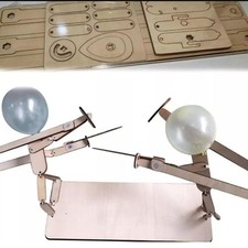 Wooden Fencing Puppets Game
