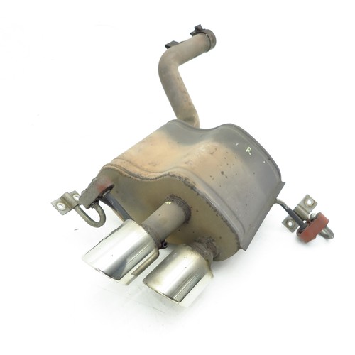 Rear exhaust silencer - rear,