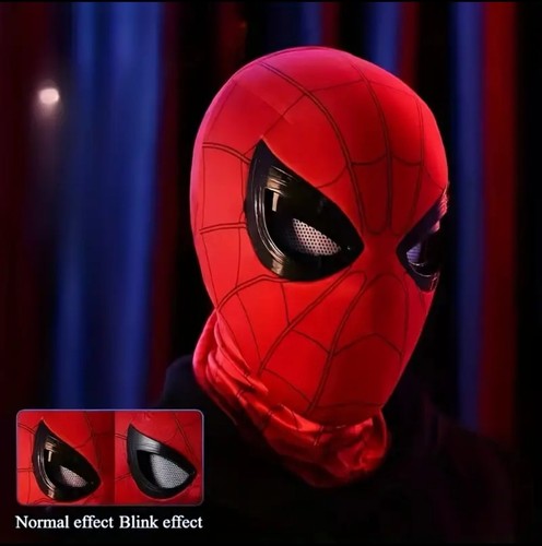 Spiderman helmet eye closing - helmet,
