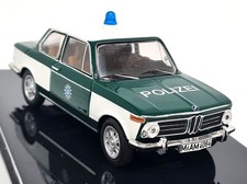 Ixo 1/43 - BMW 2002 1972 Polizei Police Diecast Model Car