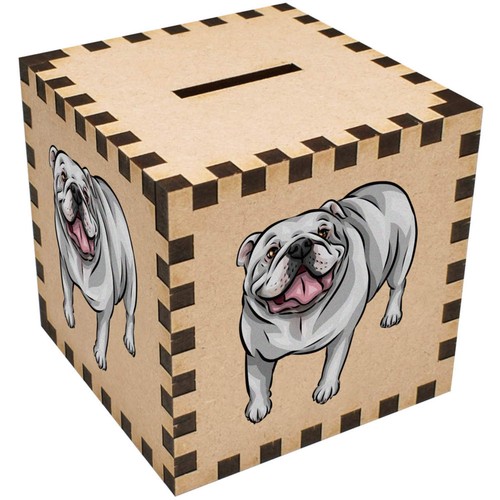 White english bulldog - bulldog', money