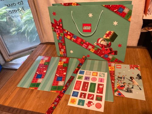 Lego christmas wrapping paper - wrapping,