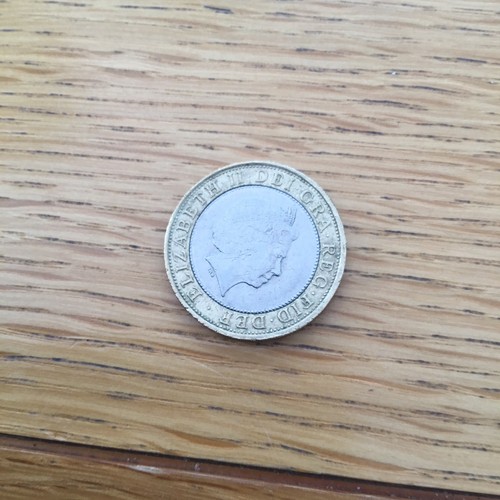 Dna double helix pound coin - dna,