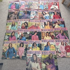 Women’s Weekly Magazines 1972 X 27 Magazines Vintage 