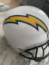 LA Chargers Riddell Full Size Large Replica Football Helmet NFL mint condition. 