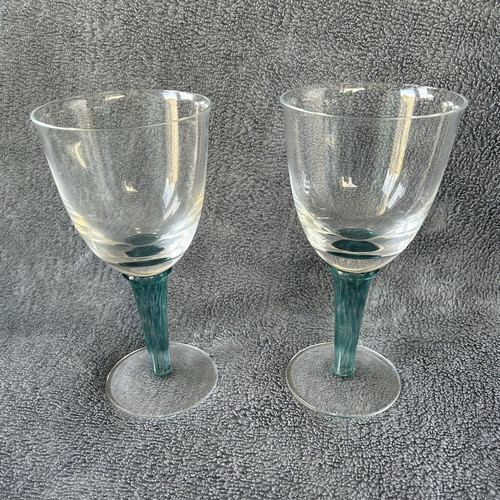 Set clear glass wine - set, 2