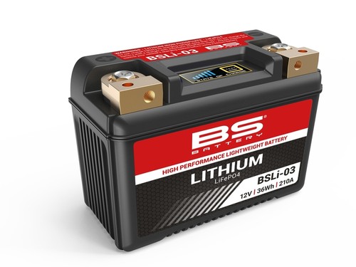 Battery motorcycle lithium - bs,