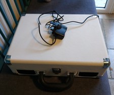 Suitcase Record Player Built In Twin Speakers. Used