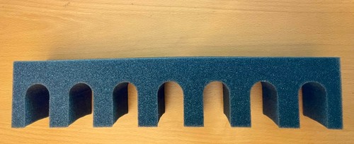 Gun cabinet foam - foam, slot