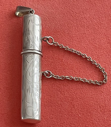 Silver 925 needle case - case, with